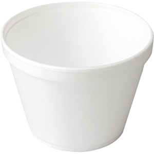 Thermosuppenbecher EPS 450 ml weiss, Pack zu 25 Stück