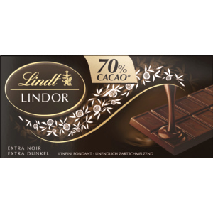 Lindt Lindor 70%, 6 x 5 x 100 g Lindt Lindor 70%, 6 x 5 x 100 g