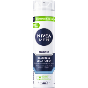 Nivea Rasiergel sensitiv, 2 x 200 ml