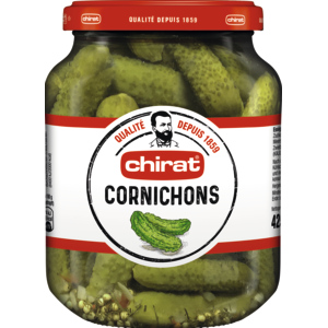 Chirat Cornichons, 9 x 425 g Chirat Cornichons, 9 x 425 g