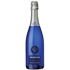Val d'Oca Prosecco Blue Millesimato Extra Dry Prosecco DOC, 75 cl Val d'Oca Prosecco Blue Millesimato Extra Dry Prosecco DOC, 75 cl