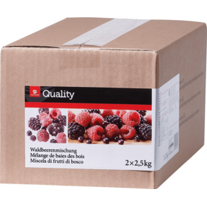 Quality Waldbeerenmischung, TK, 2 x 2,5 kg Quality Waldbeerenmischung, TK, 2 x 2,5 kg