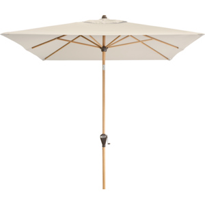 Doppler Sonnenschirm Alu Wood Ultra, natur, 300 x 200 cm, Gestell aus Aluminium, mit Kurbel, LSF50+ Doppler Sonnenschirm Alu Wood Ultra, natur, 300 x 200 cm, Gestell aus Aluminium, mit Kurbel, LSF50+