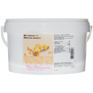 olo Mandelmasse 1:1, 2,5 kg