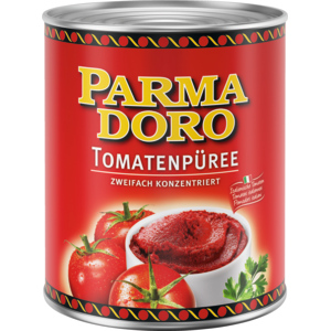 Parmadoro Tomatenpüree zweifach konzentriert, 850 g Parmadoro Tomatenpüree zweifach konzentriert, 850 g