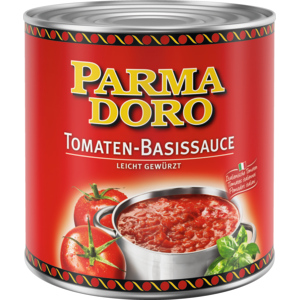 Parmadoro Tomatenbasissauce, 2,5 kg Parmadoro Tomatenbasissauce, 2,5 kg