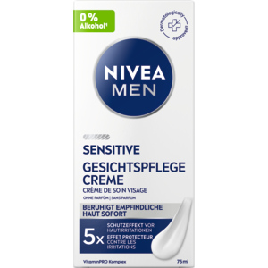 Nivea Men Sensitive Gesichtspflege Creme, 75 ml Nivea Men Sensitive Gesichtspflege Creme, 75 ml