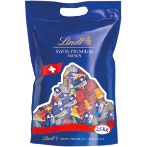 Lindt Napolitains assortiert, 385 Stück, 2,5 kg Lindt Napolitains assortiert, 385 Stück, 2,5 kg