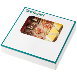 Deliciel Mini Dessert Schnitten, assortiert, tiefgekühlt, 27 Stück