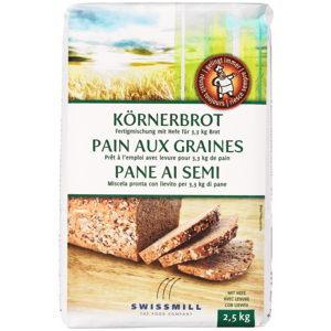 Swissmill Körnerbrot, Fertigmischung, 2,5 kg