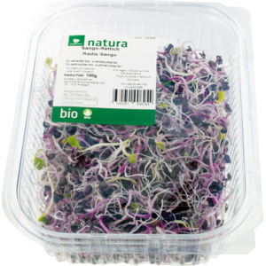Natura Bio Sango-Rettichsprossen, 100 g Natura Bio Sango-Rettichsprossen, 100 g