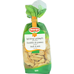 Issro Apfelringe gedämpft, geschwefelt, Beutel zu 100 g Issro Apfelringe gedämpft, geschwefelt, Beutel zu 100 g