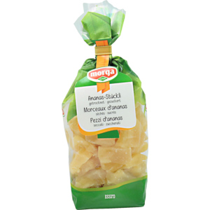 Issro Ananasstücke gezuckert, Beutel zu 250 g Issro Ananasstücke gezuckert, Beutel zu 250 g