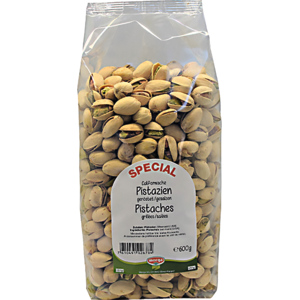 Issro Pistazien geröstet, gesalzen, 600 g