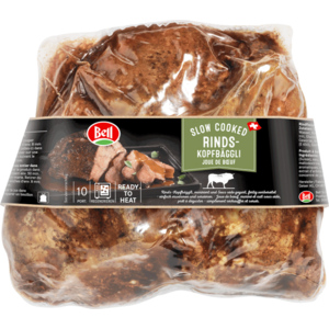 Bell Rinds-Kopfbäggli Sous-Vide, ca.1,3 kg Bell Rinds-Kopfbäggli Sous-Vide, ca.1,3 kg