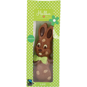 Halba Pünktli Hase Milch-Nuss Luc, 160 g