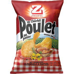 Zweifel Chips Poulet im Chörbli, 175 g