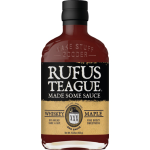 Rufus Teague BBQ Sauce Whiskey Maple, 432 g Rufus Teague BBQ Sauce Whiskey Maple, 432 g