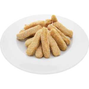 Chicken Fingers glutenfrei, geformt, paniert, frittiert, tiefgekühlt, Slowenien, 750 g Chicken Fingers glutenfrei, geformt, paniert, frittiert, tiefgekühlt, Slowenien, 750 g
