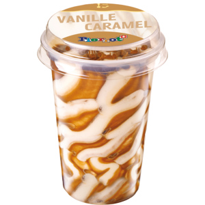 Pierrot Soft Ice Becher Vanille Caramel, 10 x 170 ml