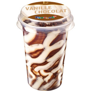 Pierrot Soft Ice Becher Vanille Schokolade, 10 x 170 ml Pierrot Soft Ice Becher Vanille Schokolade, 10 x 170 ml