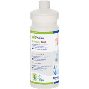 BioClean Klarspüler, BC 40, vegan, Eco-Cert, 1 l BioClean Klarspüler, BC 40, vegan, Eco-Cert, 1 l