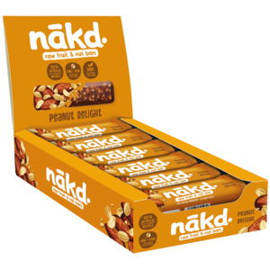 Nakd Peanut Delight, 18 x 35 g Nakd Peanut Delight, 18 x 35 g
