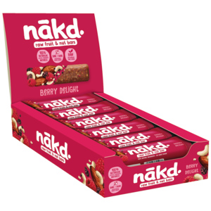 Nakd Berry Delight, 18 x 35 g Nakd Berry Delight, 18 x 35 g