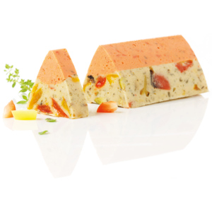 Le Patron Dreieck Vegi Apéro Mediterran Gemüse Terrine, 300 g Le Patron Dreieck Vegi Apéro Mediterran Gemüse Terrine, 300 g