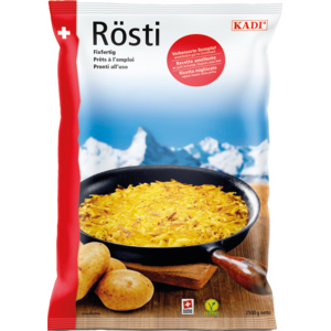 Kadi Rösti fixfertig im Alubeutel, frisch, Suisse Garantie, 2,5 kg