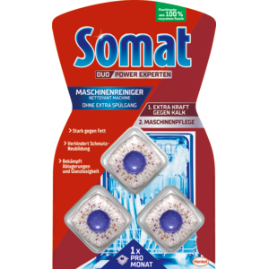 Somat Maschinen Reiniger, Tabs, 2 x 3 Stück