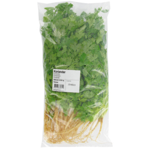Koriander mit Wurzel, 250 g