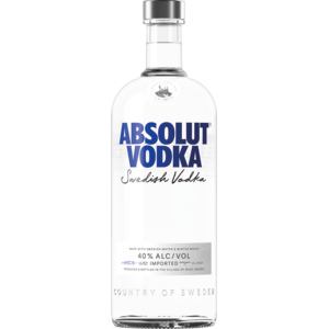 Absolut Vodka 40%, 1 l Absolut Vodka 40%, 1 l