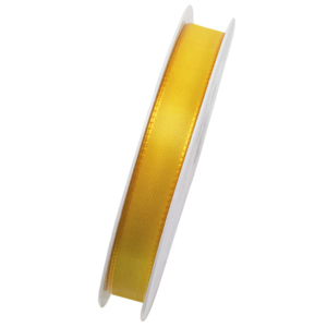 Geschenkband  gelb 15 mm x 50 m