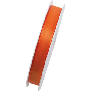 Geschenkband  orange 15 mm x 50 m