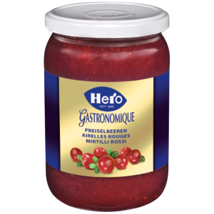 Hero Konfitüre Preiselbeeren, 720 g