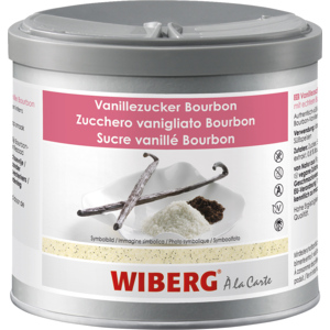 Wiberg Vanille zuckersüss, Zucker mit Vanilleextrakt, 450 g