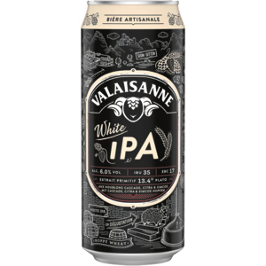 Valaisanne White Indian Pale Ale, 6 x 4 x 50 cl