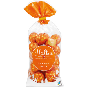 Halba Kugeln, Noir Orange, 370 g