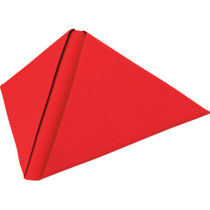 Dunilin Servietten, 40 x 40 cm, rot 45 St