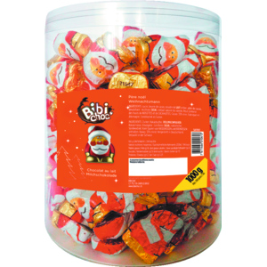 Bibichoc Weihnachtsmänner mini, 550 g