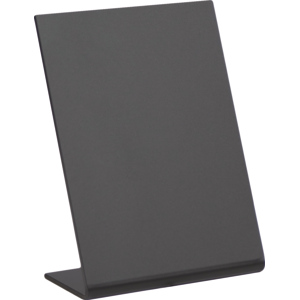Securit Tischtafel acryl, 7,5 x 10 cm, schwarz, Pack zu 3 Stück Securit Tischtafel acryl, 7,5 x 10 cm, schwarz, Pack zu 3 Stück