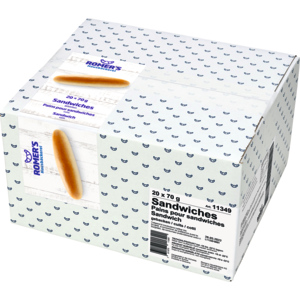 Romer's Sandwiches, gebacken, tiefgekühlt, 20 x 70 g Romer's Sandwiches, gebacken, tiefgekühlt, 20 x 70 g
