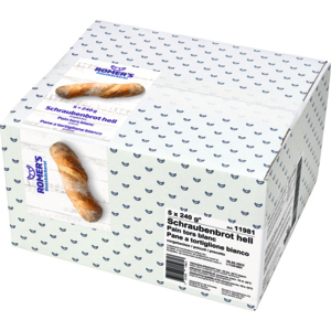 Romer's Schraubenbrot hell, vorgebacken, tiefgekühlt, 5 x 240 g