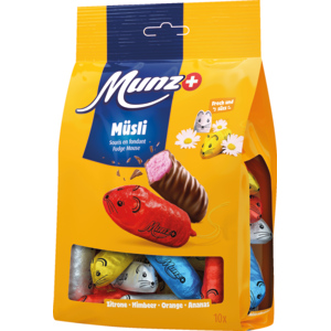 Munz Fondant Mäuse assortiert, 220 g Munz Fondant Mäuse assortiert, 220 g