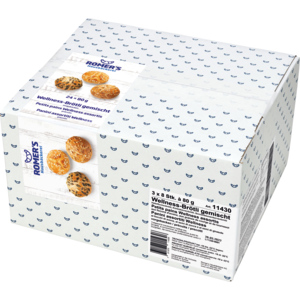 Romer's Panini Wellness assortiti, precotti, surgelati, 24 x 80 g Romer's Panini Wellness assortiti, precotti, surgelati, 24 x 80 g