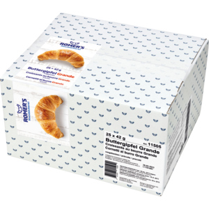 Romer's Grande Buttergipfel, vorgebacken, tiefgekühlt, 25 x 42 g