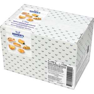 Romer's Apéro Gebäck, Teiglinge, gemischt, tiefgekühlt, 6 x 500 g Romer's Apéro Gebäck, Teiglinge, gemischt, tiefgekühlt, 6 x 500 g