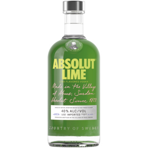 Absolut Vodka Lime 40% Vol., Flasche zu 70 cl