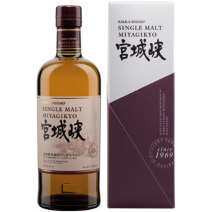Nikka Miyagikyo Single Malt Whisky 45% Vol., 6 x 70 cl Nikka Miyagikyo Single Malt Whisky 45% Vol., 6 x 70 cl